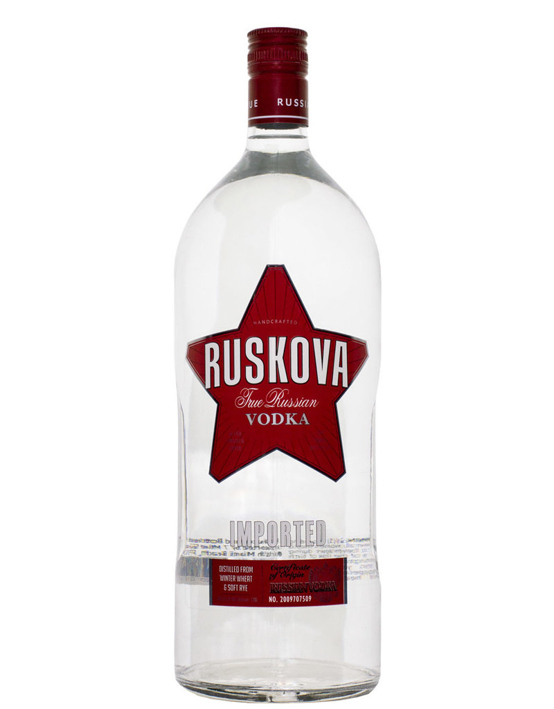 High quality Vodka RUSKOVA from manufacturer, russian vodka