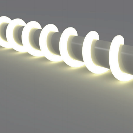 round led silicone strip led strip for wall lighting decoration lighting 20mm-270 degree