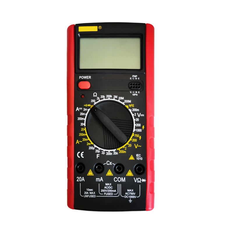 DT-9205A Высокоточный Многофункциональный Универсальный измеритель анти-горения электрика тест постоянного напряжения и тока метр 100% натуральная кожа