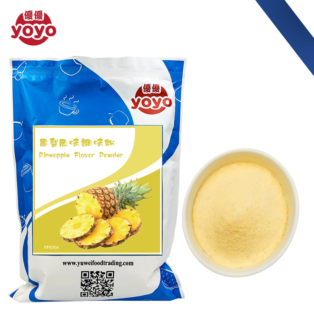 Pineapple Flavor Milk Tea Beverage Powder Taiwan
