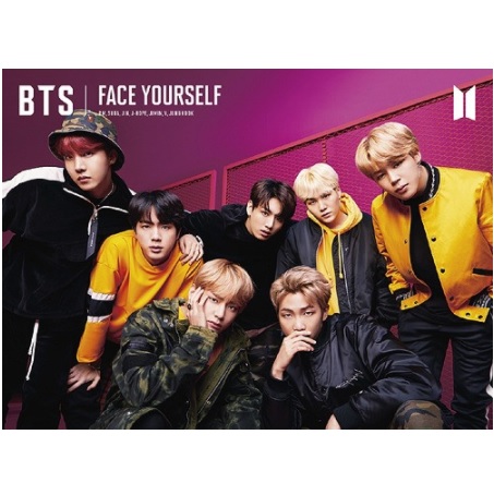 Альбом KPOP KIDOL BANGTAN BOYS FACE YOURSELF, ограниченный выпуск, версия в, японский альбом