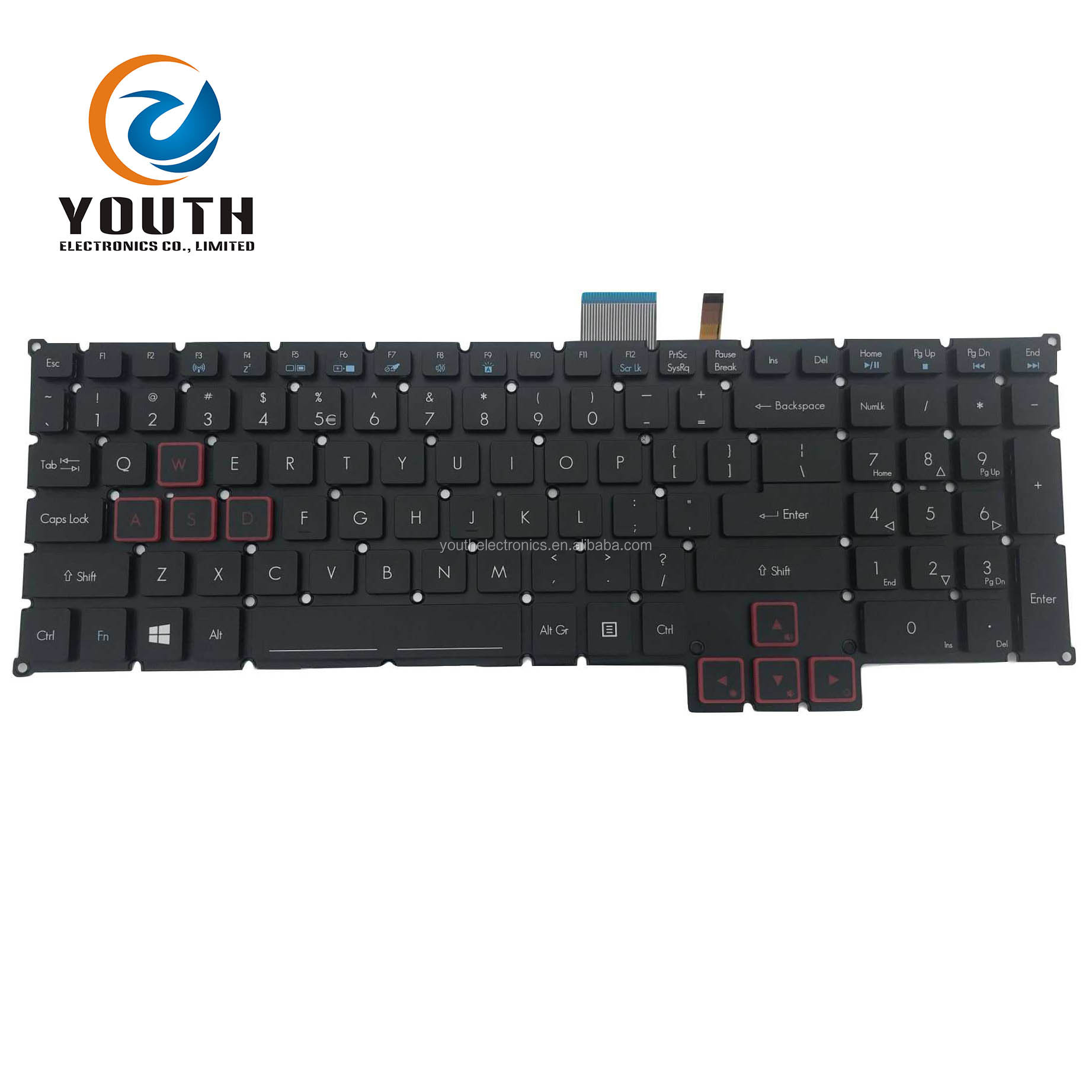 Новые клавиатуры для ноутбука Acer G9-591 с подсветкой US, сменная Клавиатура для ноутбука