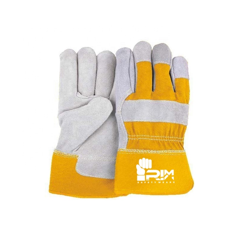 Canadian Safety Gloves In Yellow Cuff