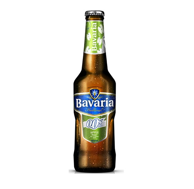 Bavaria Apple 0% 24x33cl (Malt beer)