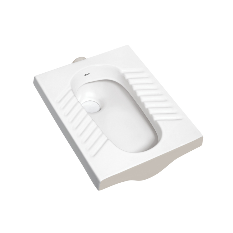 Hot Selling Crack Proof Durable Glossy Surface Ceramic Squatting Pan