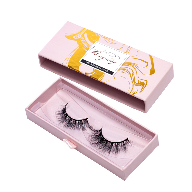OEM Factory Wholesale custom luxury logo eyelashes glitter packaging box logo custom