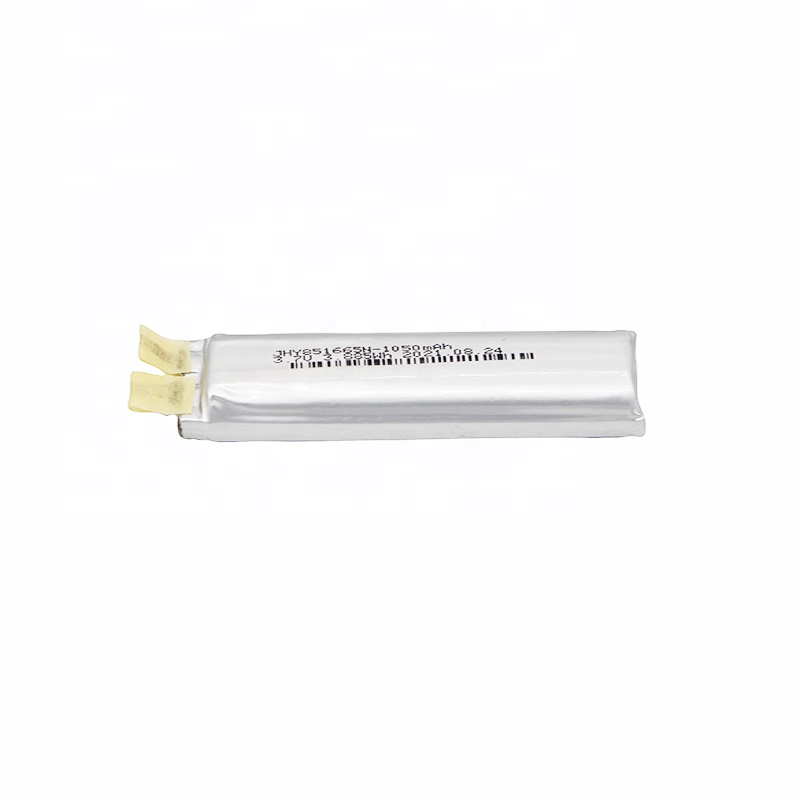 Литий-полимерная аккумуляторная батарея JHY празматическая lipo 851665N 3,7 в 1050 мАч