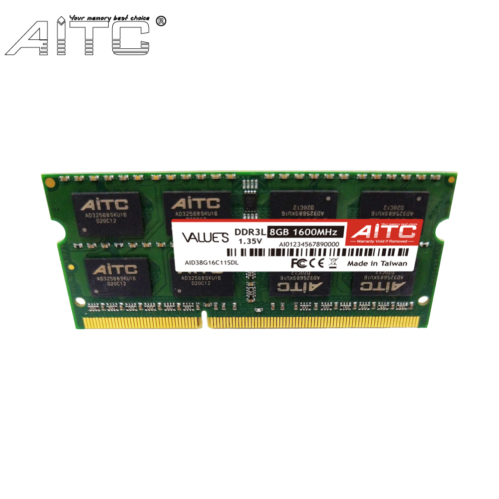 Память для ноутбука с низким напряжением 1,35 в DDR3L 8 Гб 1600 МГц