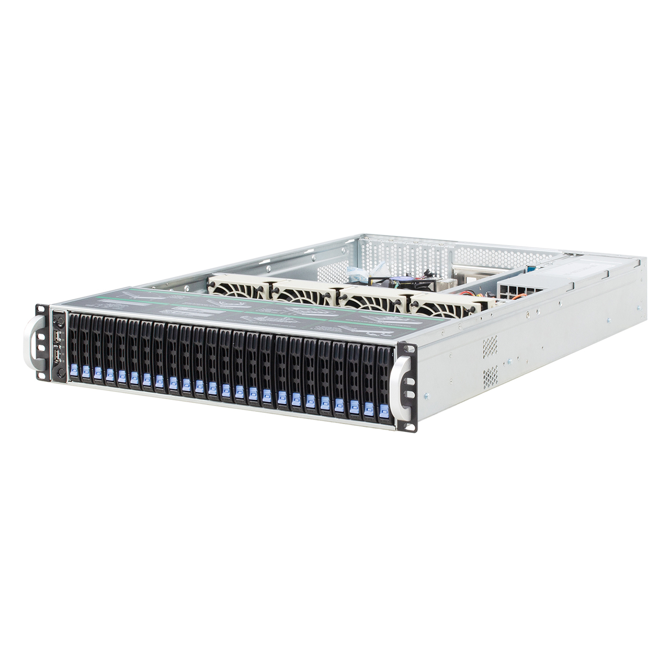 Корпус сервера хранения 2u 24 bays 12 ГБ/сек. экспандер Поддержка IPTV