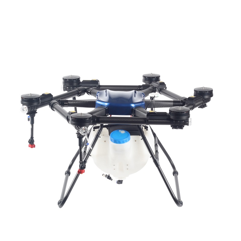 16L Agricultural UAV Drone Crop Sprayer for Plant Protection and Fumigation. Big spraying swath uav drone agriculture crop spray