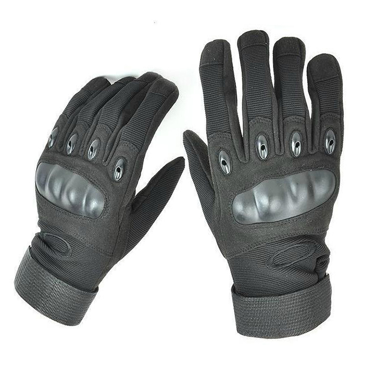 Hard Shell Full Finger Armor Paintball Gloves