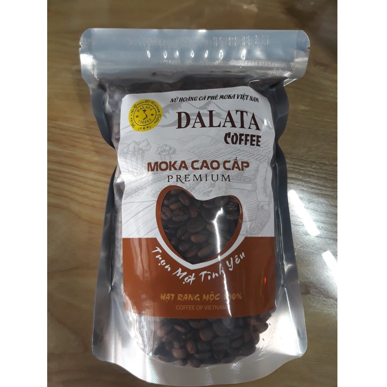 Mellow вкус, высокое качество, жареный мокский кофе 250 г с 100% моккой из Вьетнама