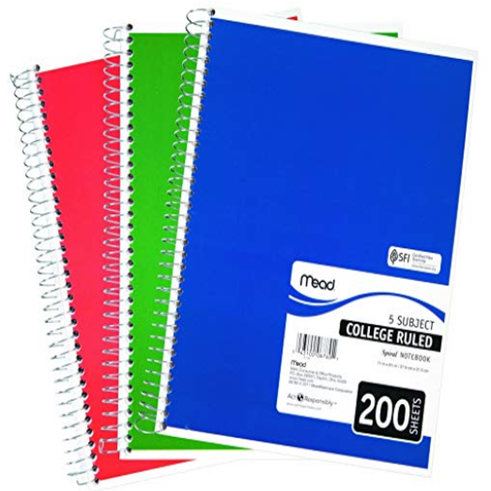 YO Office Journal Student exercise color printing custom perforated spiral note book