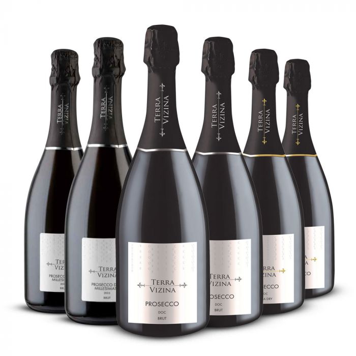 100% г., Сделано в Италии, сверкающее белое вино, высокое качество, Millesimato Brut