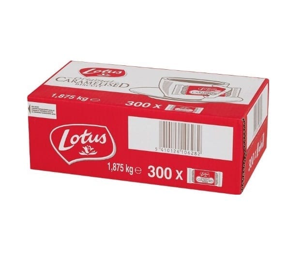 Бисквитное печенье Lotus Biscoff в карамели 6,25 Г x 300