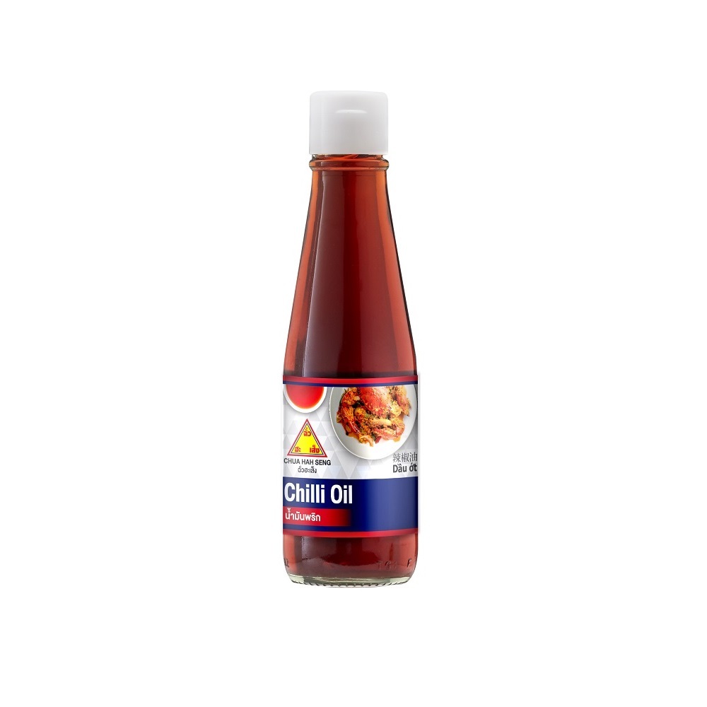 HACCP Certified 190ml Tom Yum Seasoning Enhancer Natural Spicy Chilli Oil Flavor Chili Tomato Primary Bottle Sauce