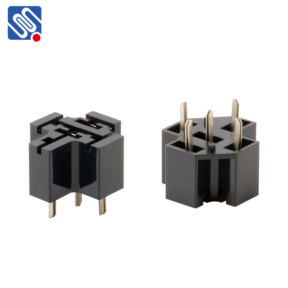 Meishuo MSD PCB тип высокое качество 12v 24v 30a 5 pin и 4 pin автомобильное реле гнездо