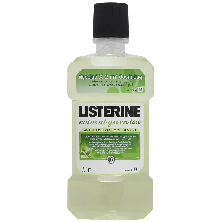 Lis prevents tooth decay natural green tea mouthwash.