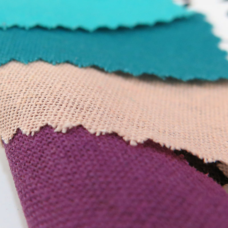 wholesale woven plain style hot selling 20% linen 80% cotton high quality flax blend fabric for dresses, casual wear, shirts