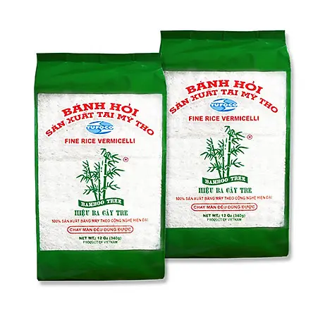 Vietnam Manufacturer Fine rice vermicelli 340gr x 40 bags