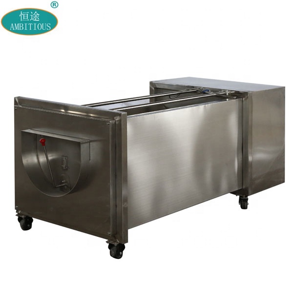 Industrial Automatic High Quality Professional Potatoes Brush Washing And Peeling Machine Restaurant Potato Peeling Machinery