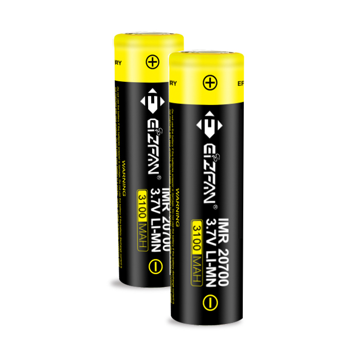 Westernunion-paypal Efan Eizfan литий-ионный 20700 3100mah 40A 3,7 v перезаряжаемая батарея для игрушек