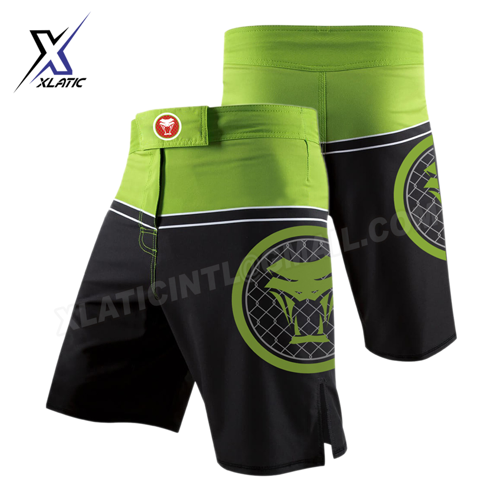 Factory Price Wholesale Plain Stretchy Fight MMA Shorts High Quality Custom Embroidered Logo MMA Blank Grappling