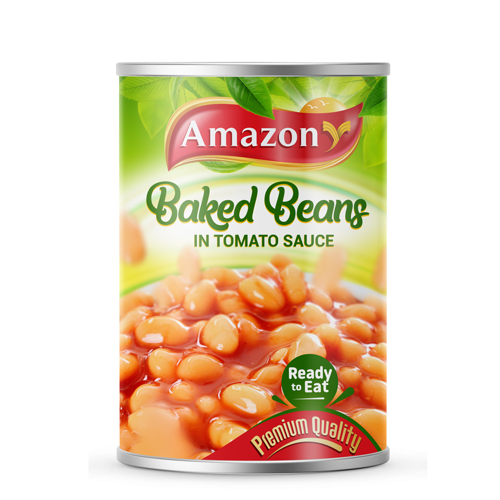 Запеченные фасоли Amazon в томатном соусе