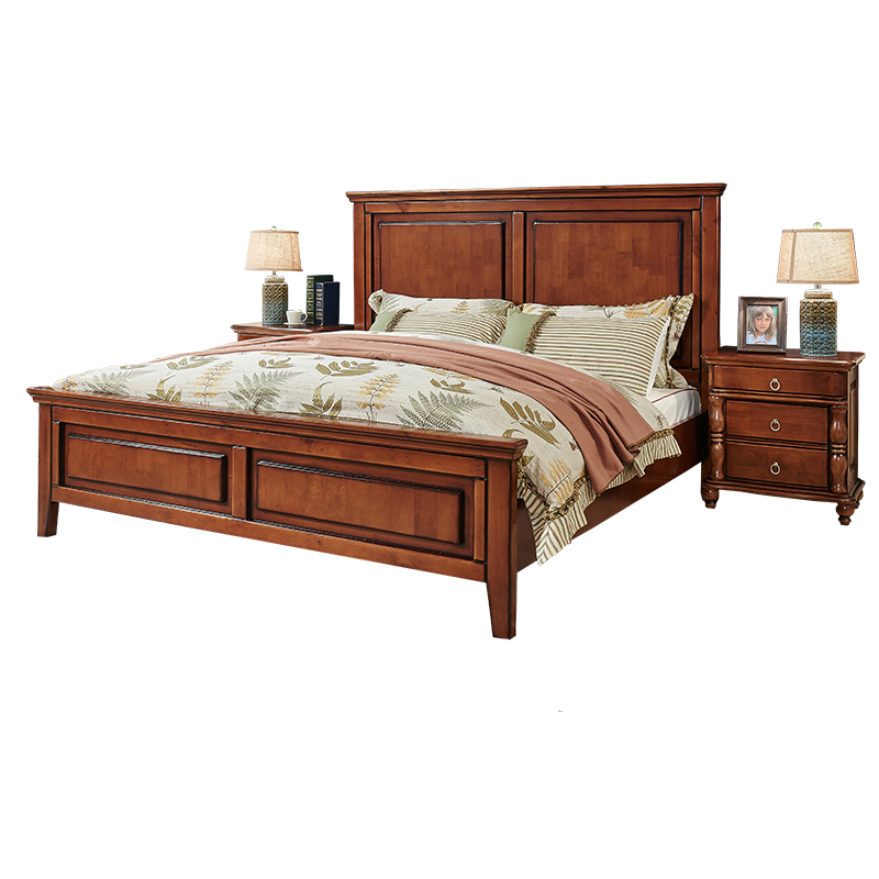 New Arrival High Quality Export Oriented Custom Wooden Bed From Indonesia