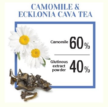 Korean Healthy Traditional Tea Premium Quality Camomile & Ecklonia cava Tea Bag Made in Korea