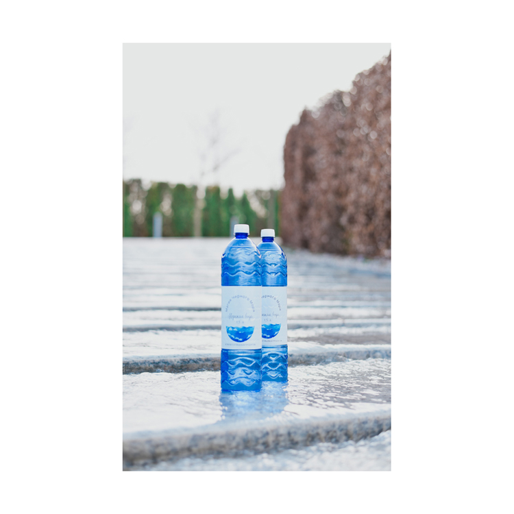 Black sea water for cosmetic baths, sea water