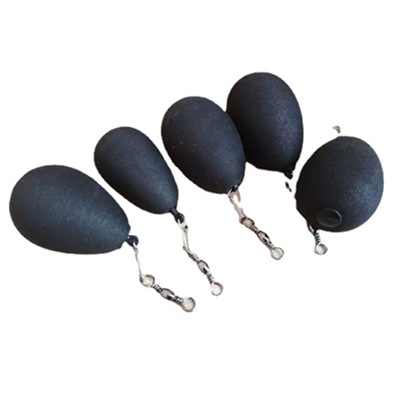 Hot sale Tungsten Flipping Weights Black Bullet Shape Fishing float Fishing Sinkers float
