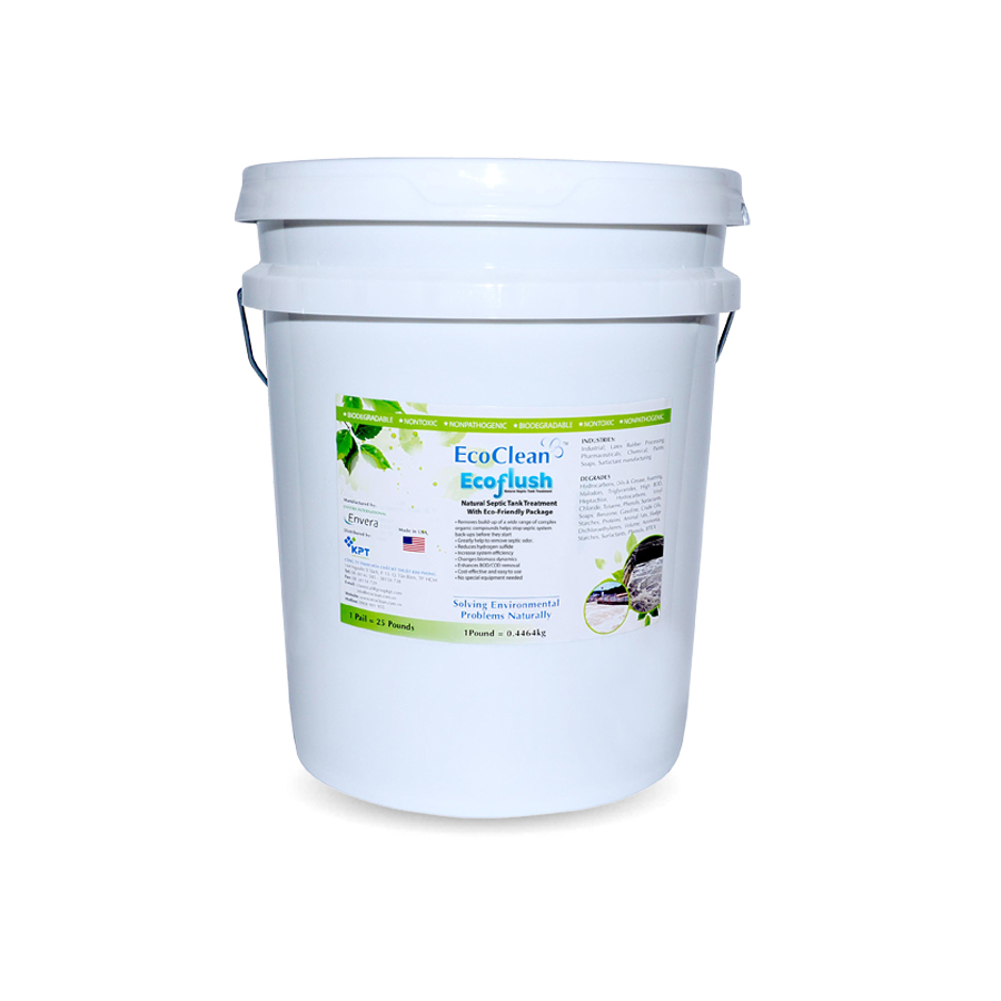 Wholesale EcoFlush - 11.35Kgs/drum - Natural Septic Tank Treatment With Eco-Friendly Package