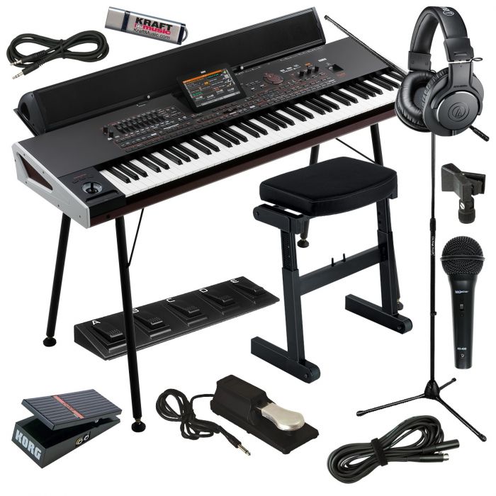 Оригинальная профессиональная акустическая система Korg PA4X 76-Note с клавиатурой для рабочей станции