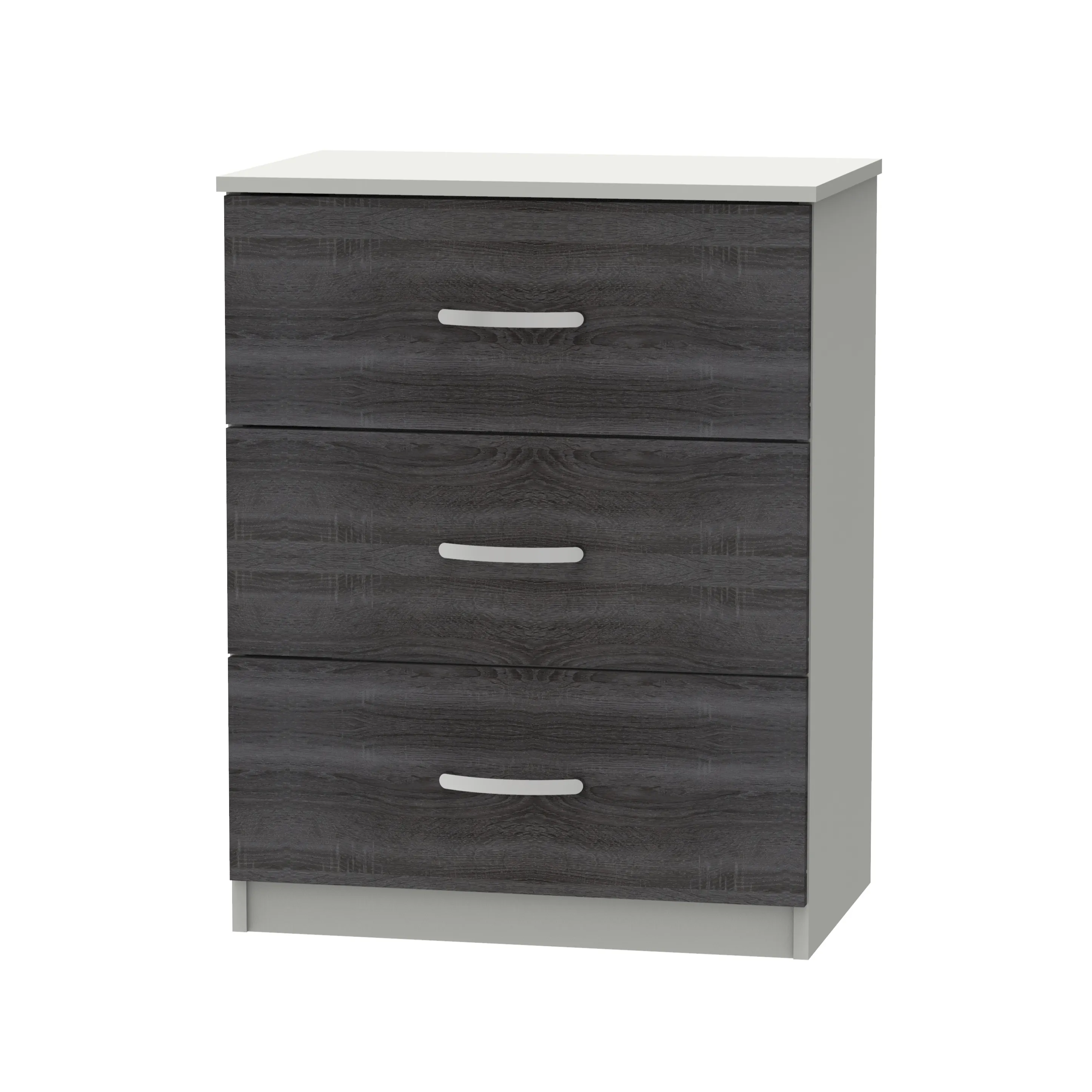 3 Drawer Chest of Drawer for Bedroom Living Room Office Furniture Set Customized Made in Malaysia 1407