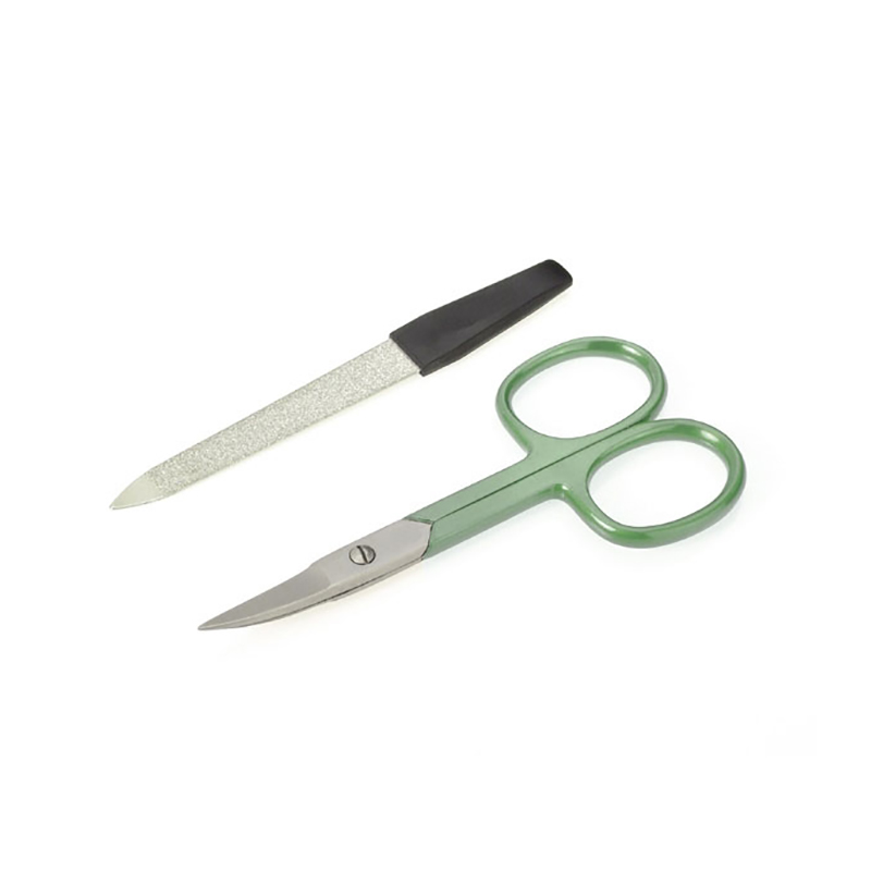 New Multi function Stainless Steel Trim Eyebrow Nail Cuticle Pedicure Scissors