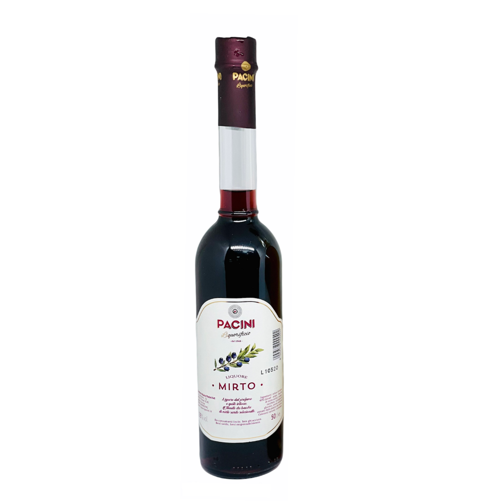 Высококачественный выбор ликера PACINI, итальянский Красный Миртл 10 cl с сардинскими дикими ягодами Миртл для розничных продавцов