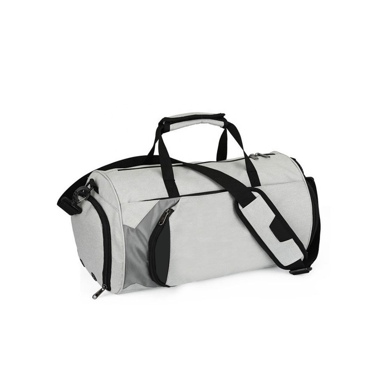 Mens EXTRA LARGE BIG Sports & Gym Bag Duffel holdall Bag TRAVEL BAG WORK white custom design
