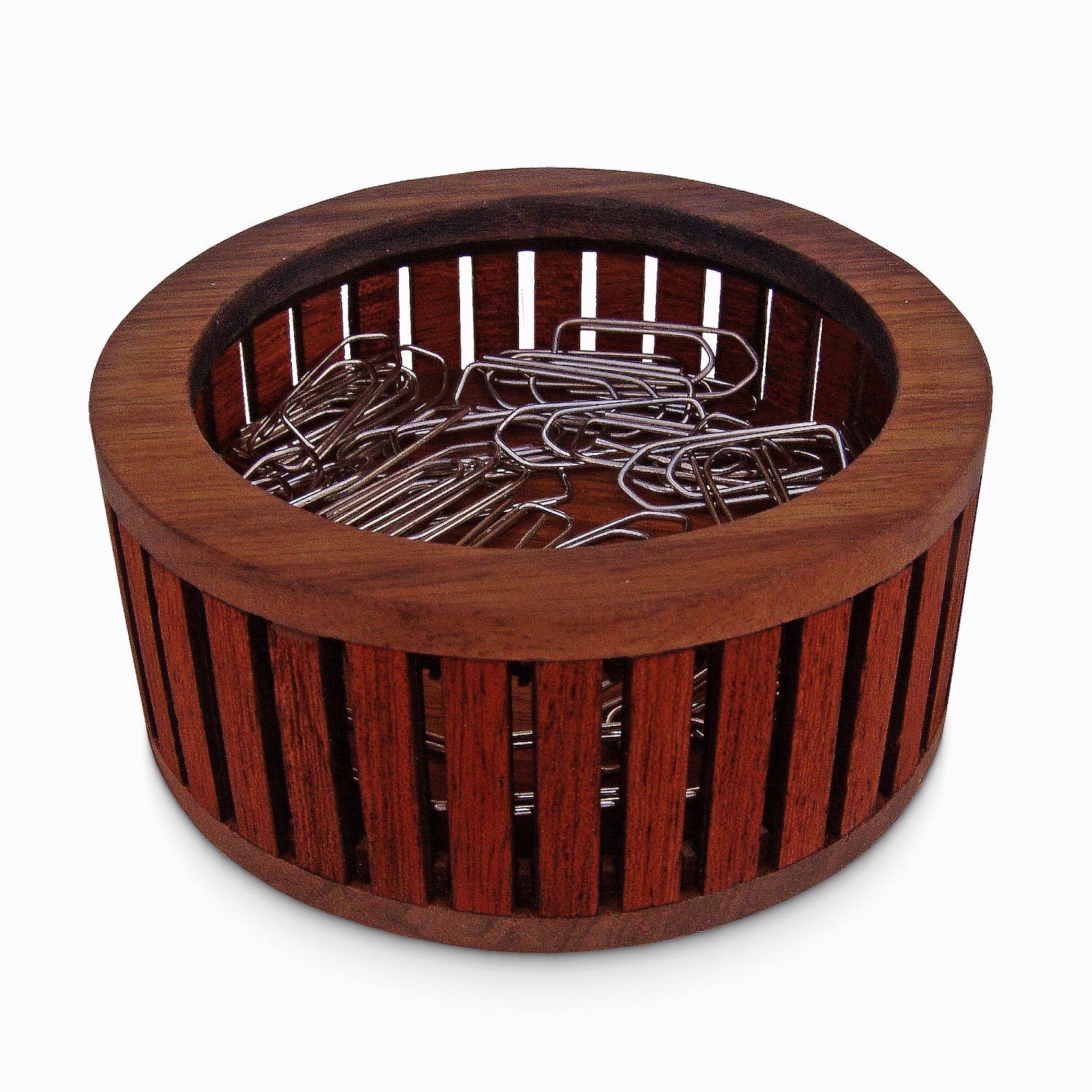 Зажим для диспансер я Сфера Скрепки Держатель-woodsaka я eco-friendly я стола, аксессуары для рабочего стола