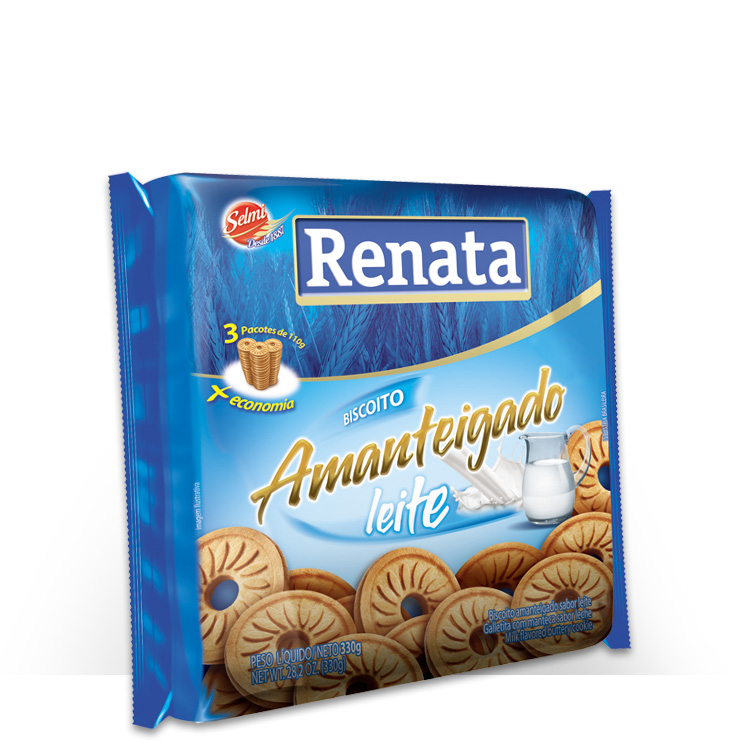 Сливочное печенье Renata со вкусом молока 330 г