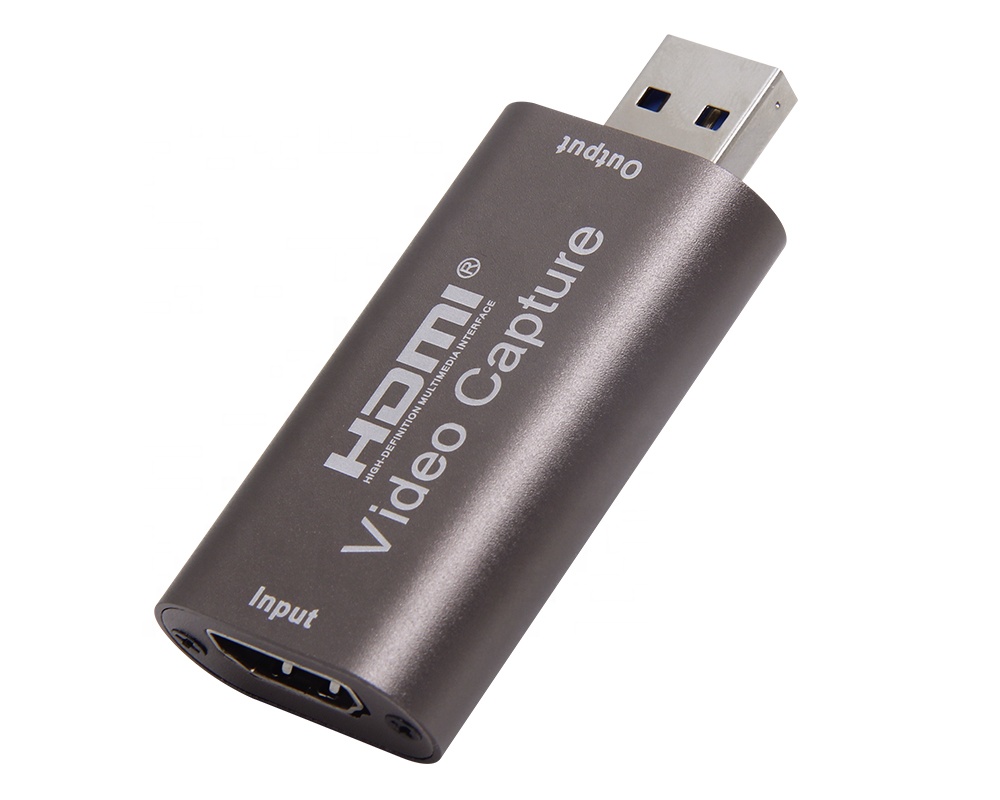 Mini aluminum shell multimedia 4K HD video capture card
