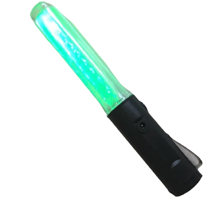 Manufacturer Sale Fluorescent Multifunctional Fire Safety Charging Flashing Stick 260 Traffic Control Baton