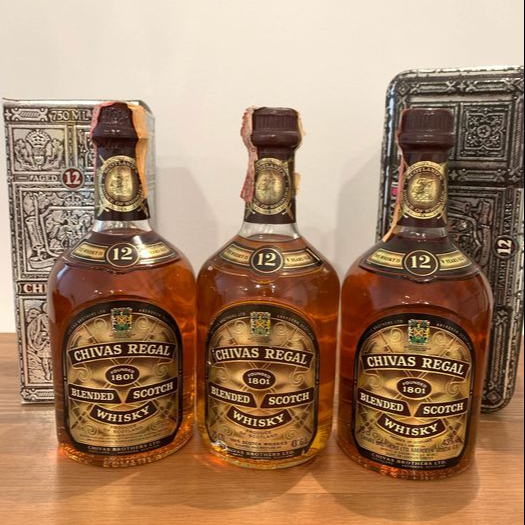 Alcoholic Chivas Regal Aged 18 Years Blended Scotch Whisky