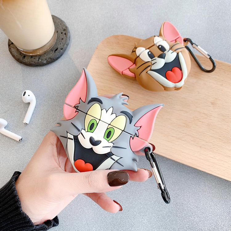 Силиконовый Чехол Tom Cat для Airpod 2021, чехол для Airpods