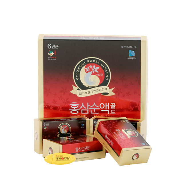Korean K-Ginseng Gyeonggido 6 Years Panax Red Ginseng Extract Pouch Drink 80ml*30pouch