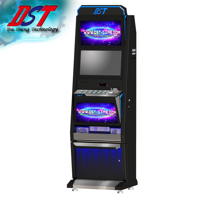 Игровой автомат для казино DST, тайваньское производство, 22 дюйма, двойной монитор, игровой автомат для казино