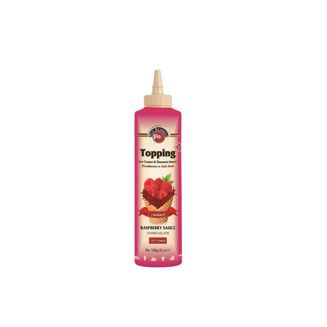 Raspberry Sauce Topping