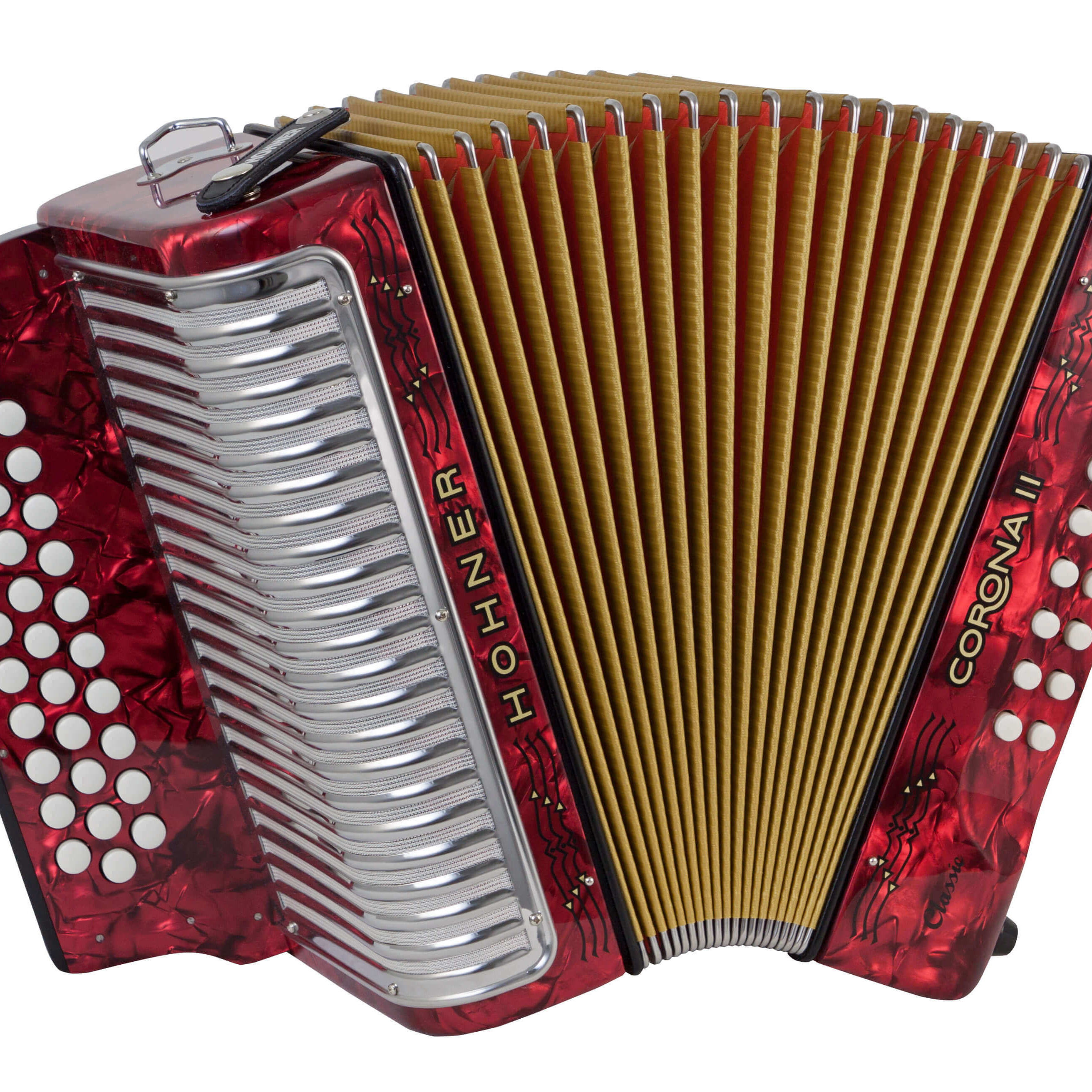 Hohner Corona II Diatonic button аккордеон GCF