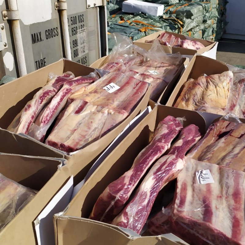 Замороженные, сушеные Offal, Bully Sticks, мордочка говядины