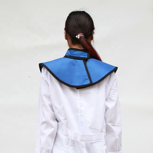 radiation x ray 0.35mmpb larger protection area lead thyroid neck collar